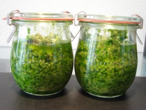 Bärlauchpesto